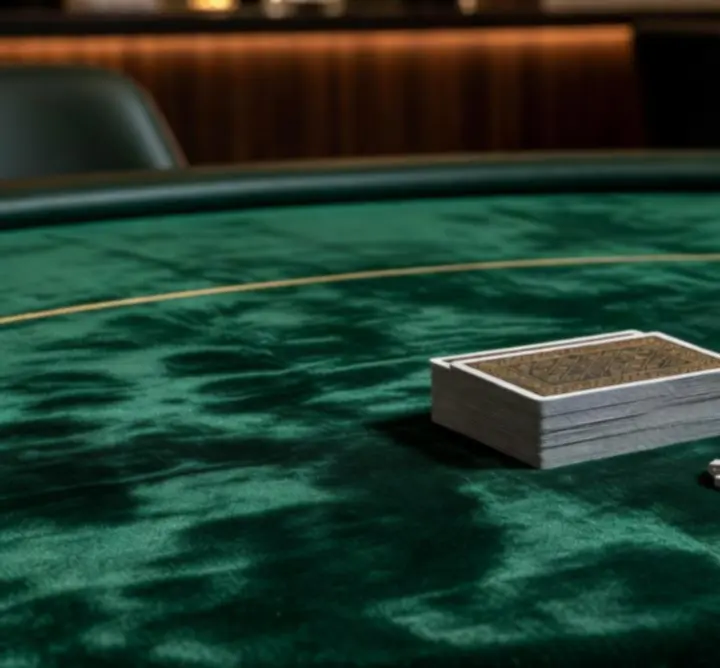 Prémium pókerasztal részletek és elegáns kellékek a Hungarian Poker Lounge-ban